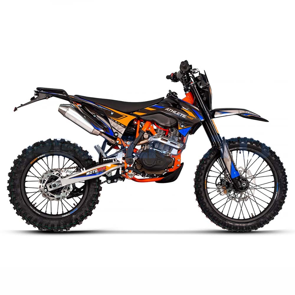 Мотоцикл Regulmoto ATHLETE PRO (4 valves) 6 передач (оранжевый/черный/синий, 201968-1)
