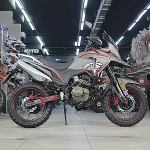 Мотоцикл турэндуро ROCKOT DAKAR 250 (171YMM, серый/красный, ЭПТС)