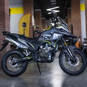 Мотоцикл Regulmoto ADV 300 S, спицованные колеса (черный/серый)