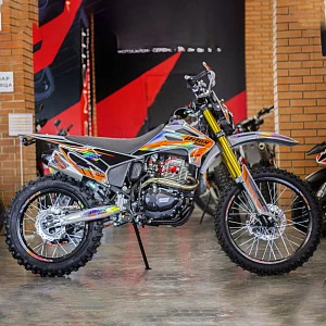 Мотоцикл PitonMoto MX2 Maverick (оранжевый/черный)