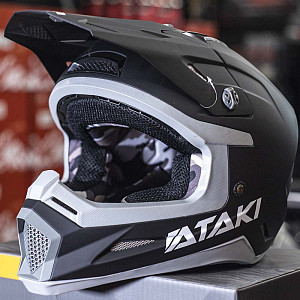 Шлем кроссовый ATAKI SC-18 SOLID детский